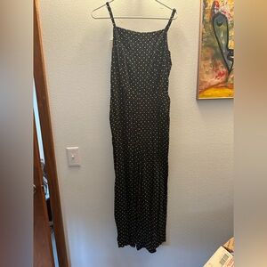 Black Polka Dot Romper